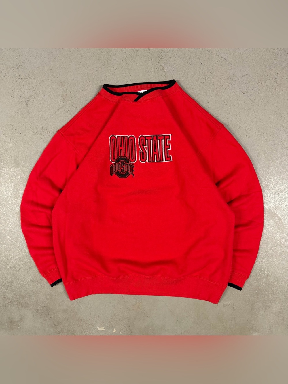 Vintage 90s Ohio State College Sportswear Retro Essential Crewneck Sweatshirt